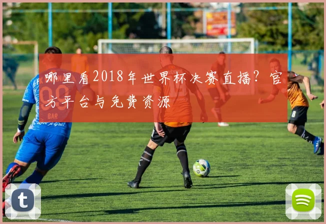 哪里看2018年世界杯决赛直播？官方平台与免费资源
